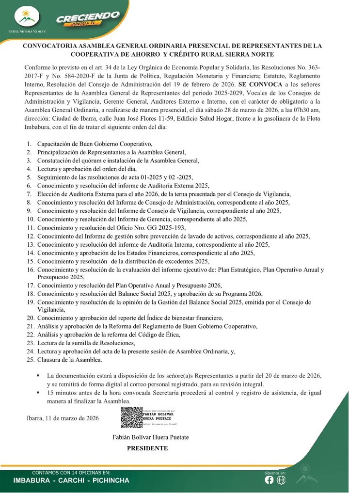 Coac Rural Sierra Norte